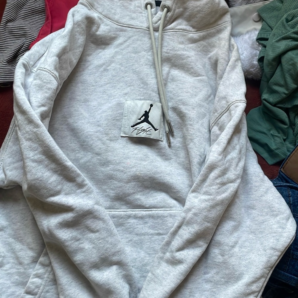 Jordan gray hoodie